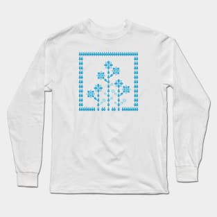 Winter flower garden, version two Long Sleeve T-Shirt